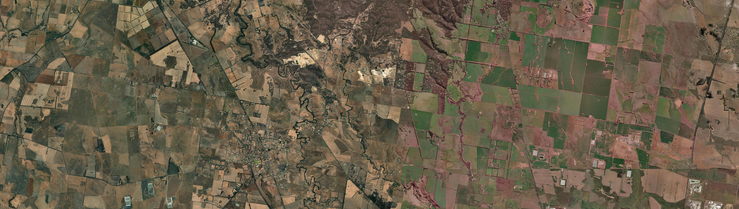 Aerial view of Maude (Vic.), VIC