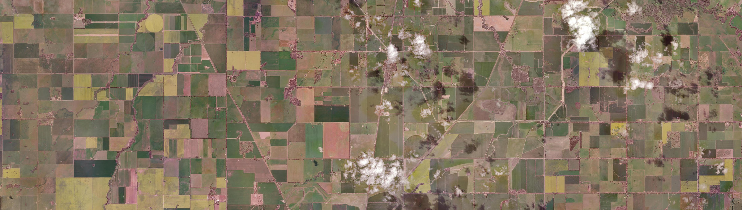 Aerial view of Tandarra, VIC
