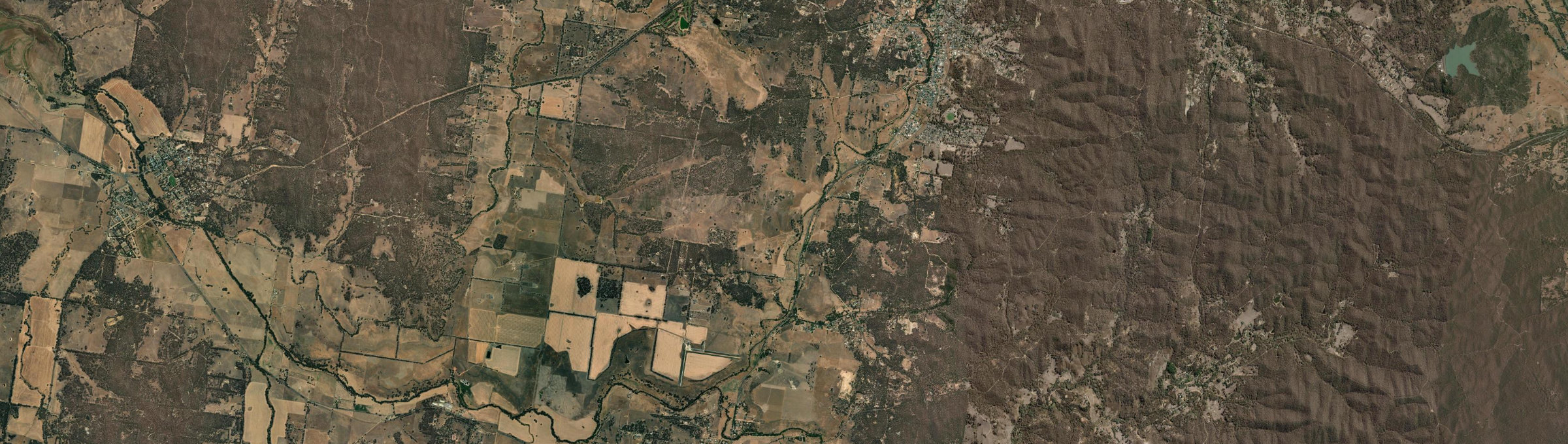 Aerial view of Yapeen, VIC