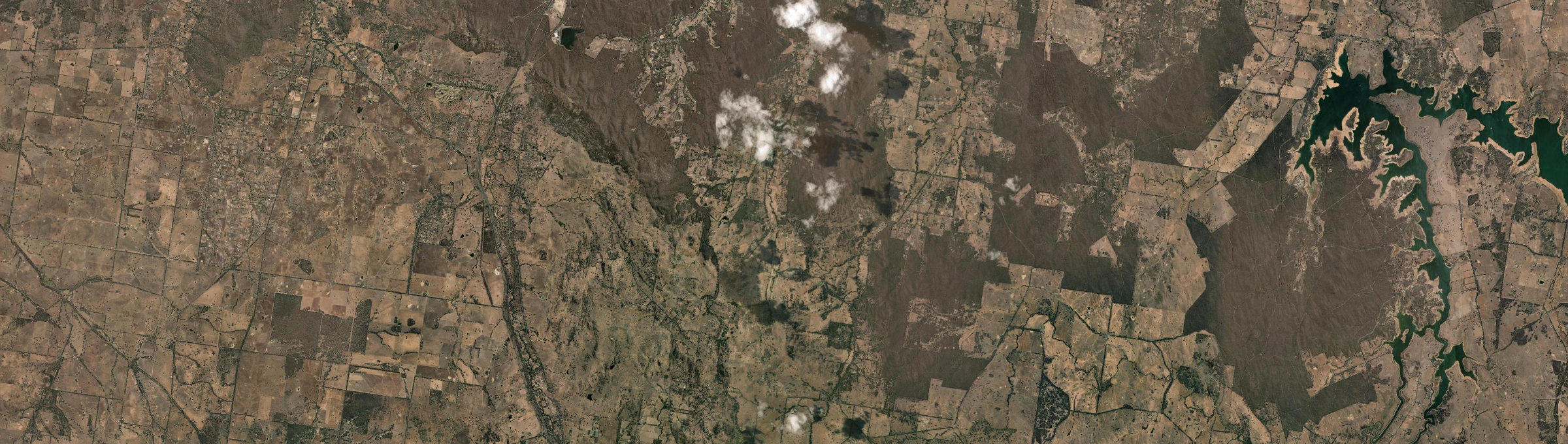 Aerial view of Sedgwick, VIC