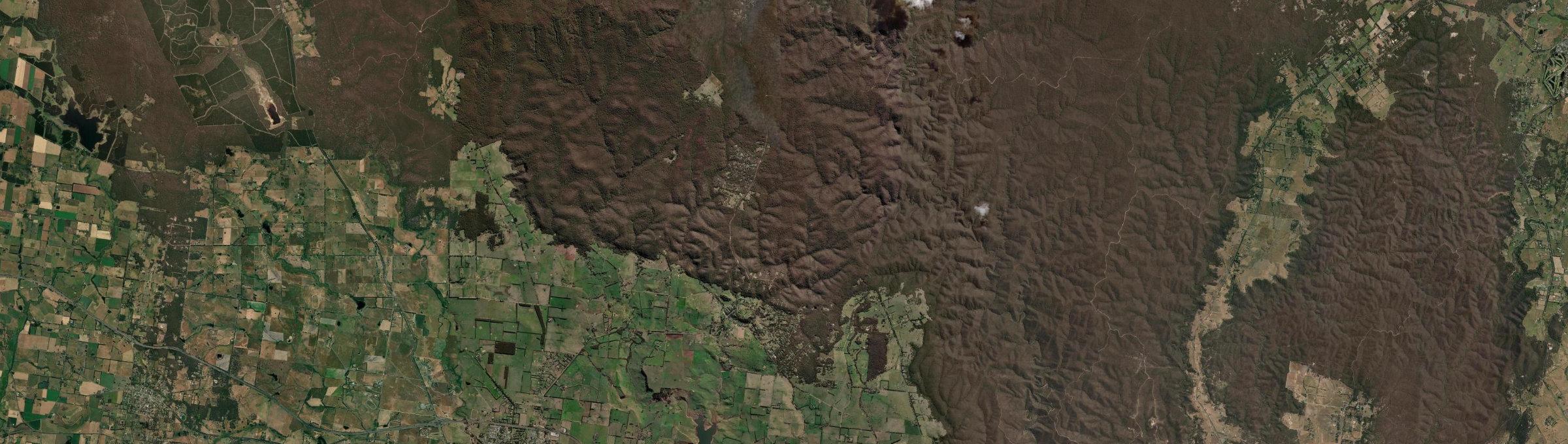 Aerial view of Greendale (Vic.), VIC