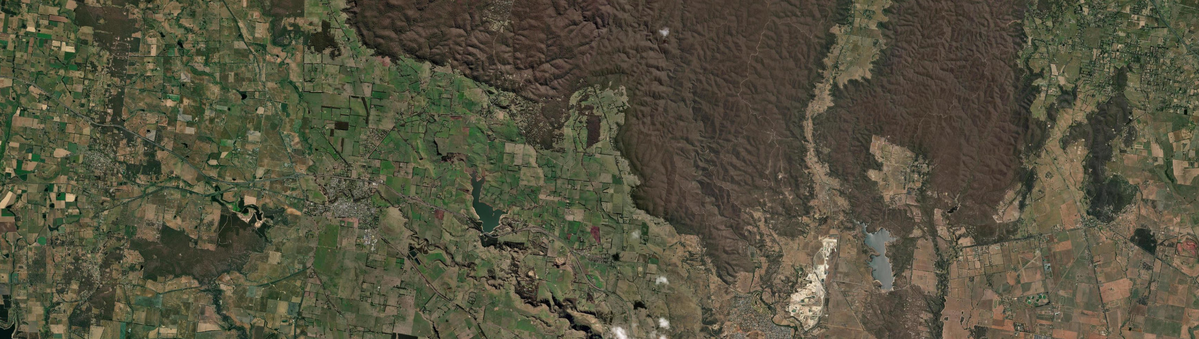 Aerial view of Myrniong, VIC