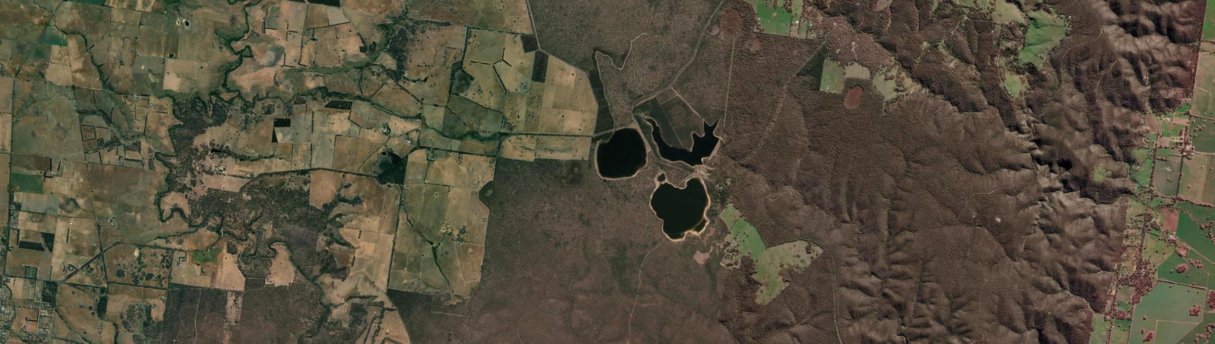 Aerial view of Durdidwarrah, VIC