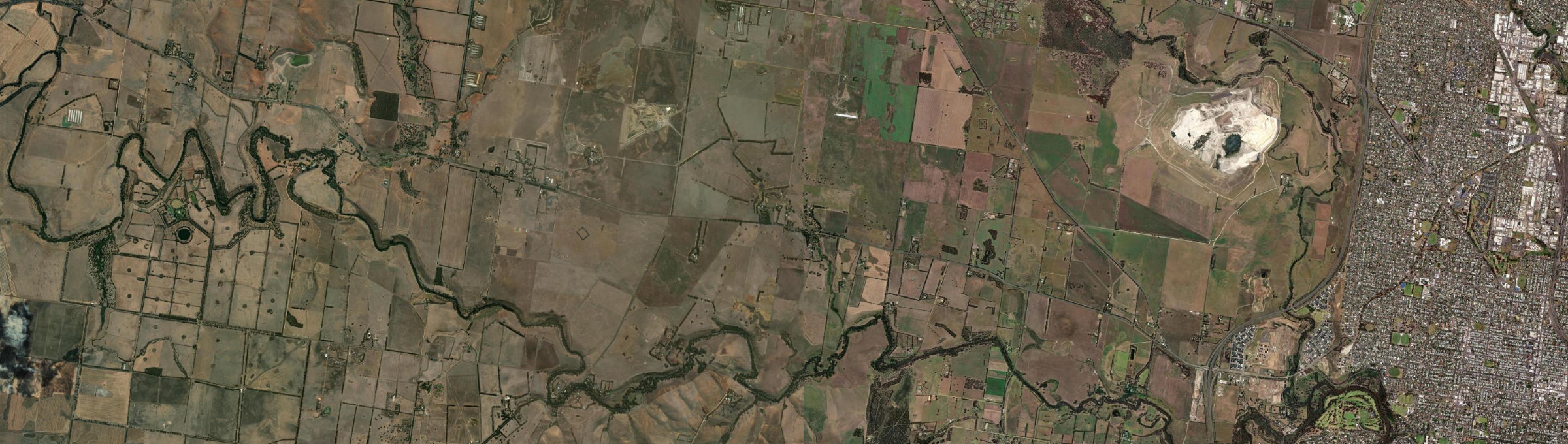 Aerial view of Stonehaven, VIC