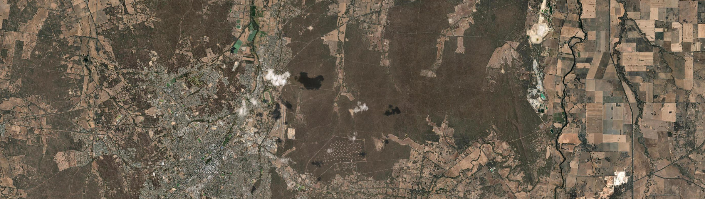 Aerial view of Wellsford, VIC