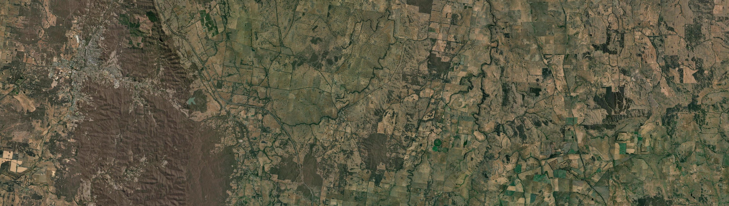 Aerial view of Metcalfe, VIC