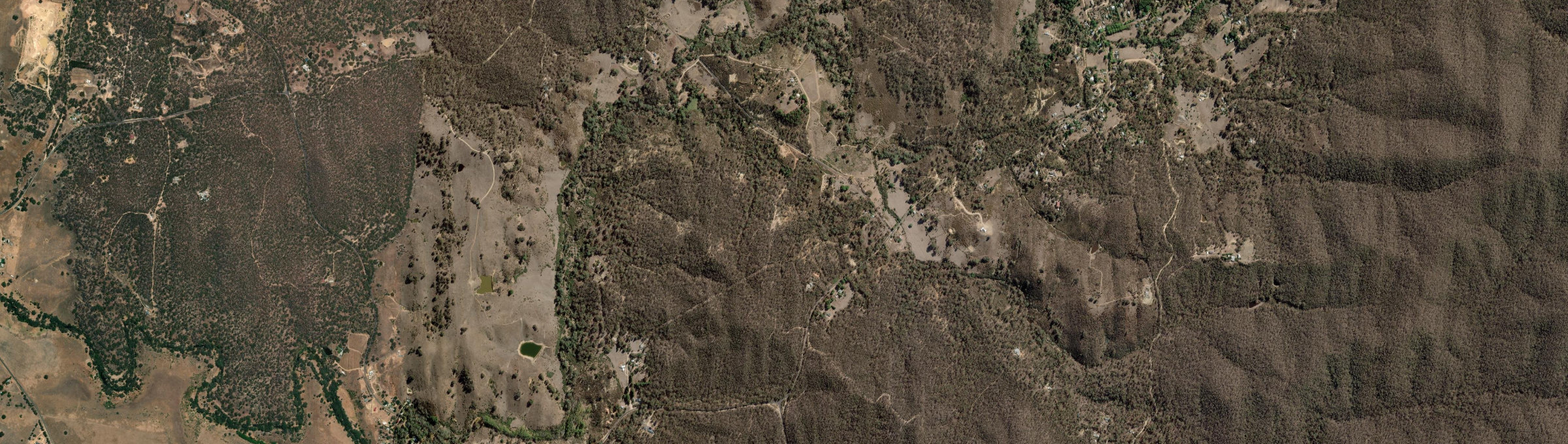Aerial view of Irishtown (Vic.), VIC