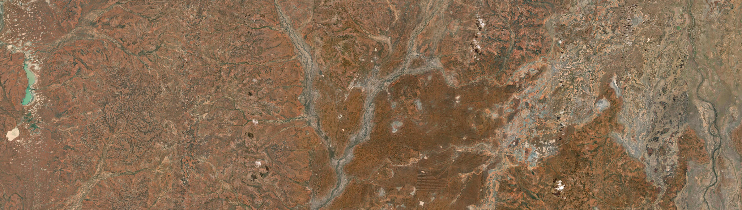 Aerial view of Eulo, QLD