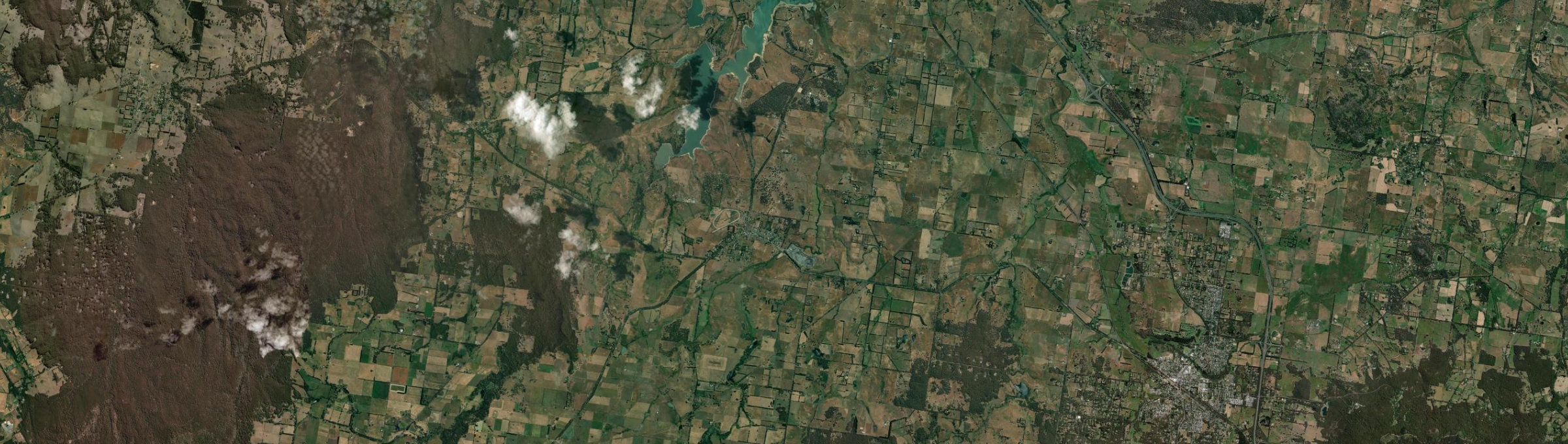 Aerial view of Tylden, VIC