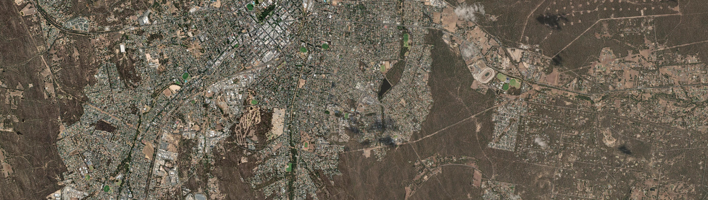 Aerial view of Kennington, VIC