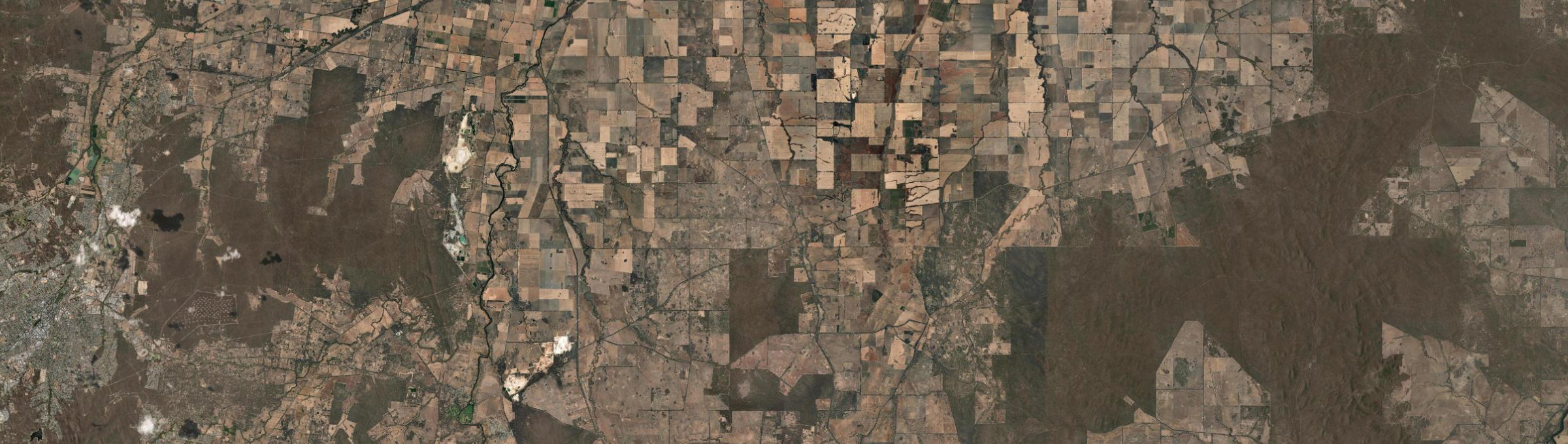 Aerial view of Toolleen, VIC