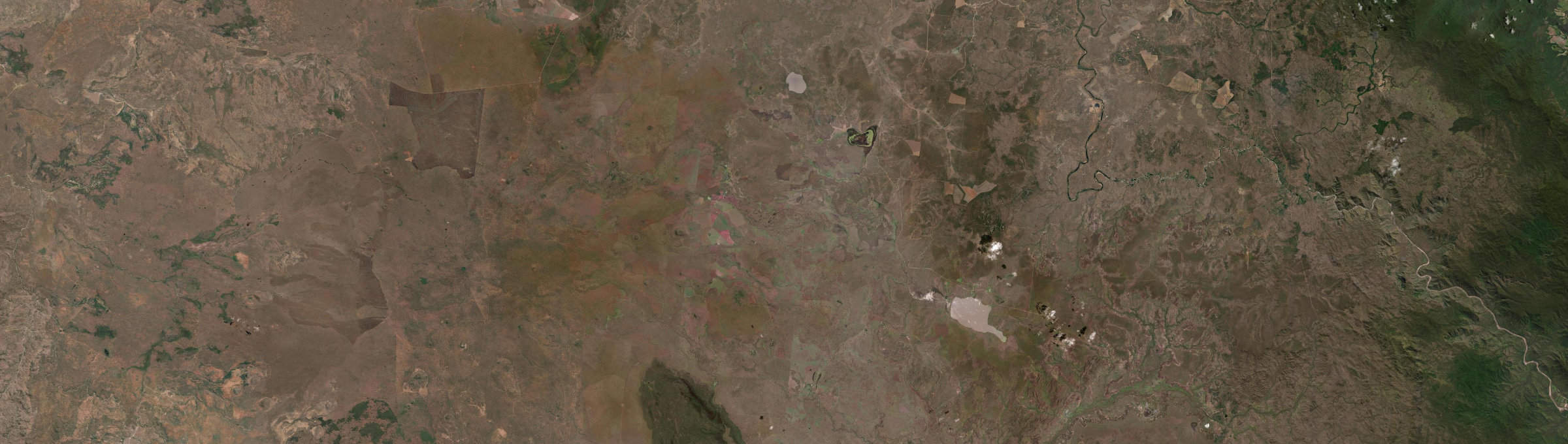 Aerial view of Minnamoolka, QLD