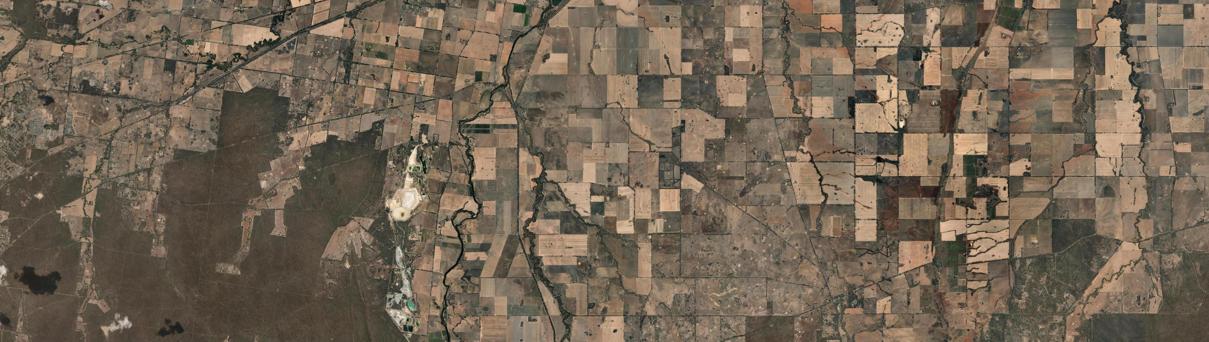 Aerial view of Muskerry, VIC