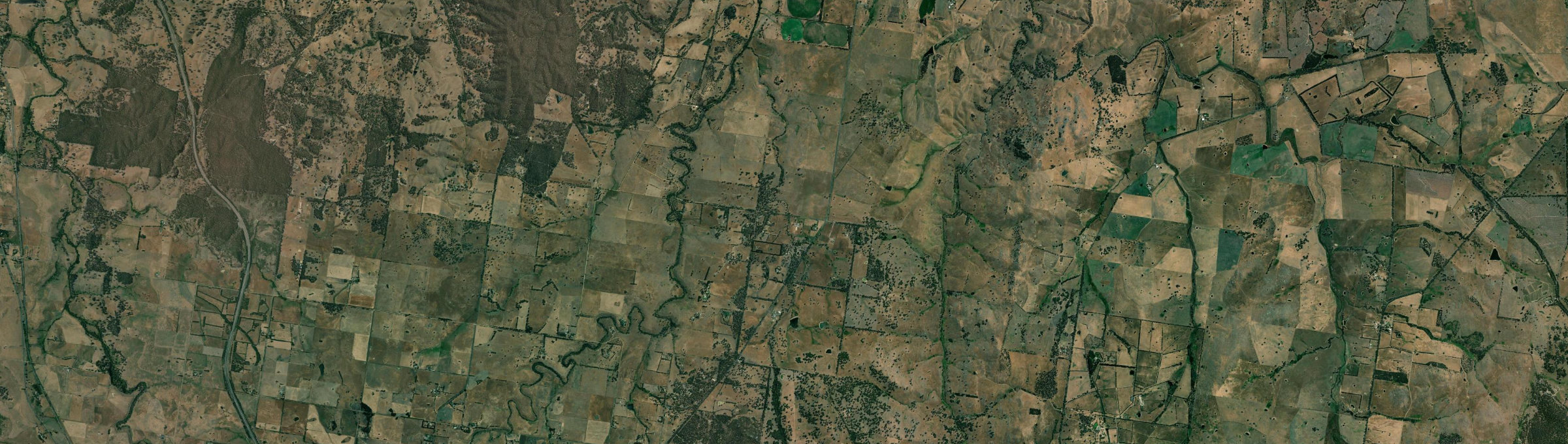 Aerial view of Langley, VIC