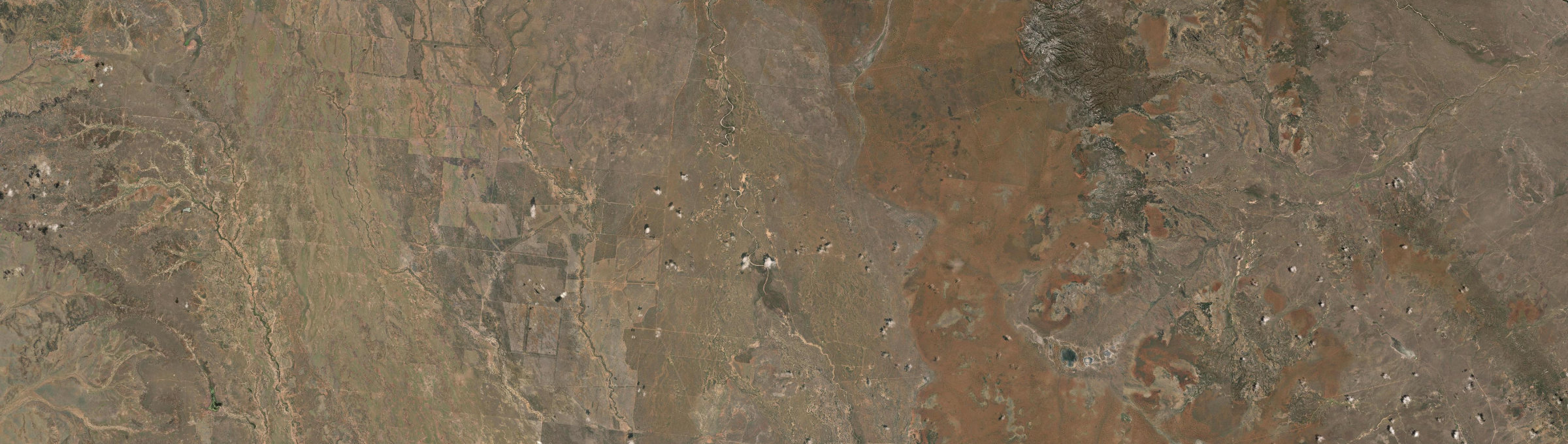 Aerial view of Torrens Creek, QLD