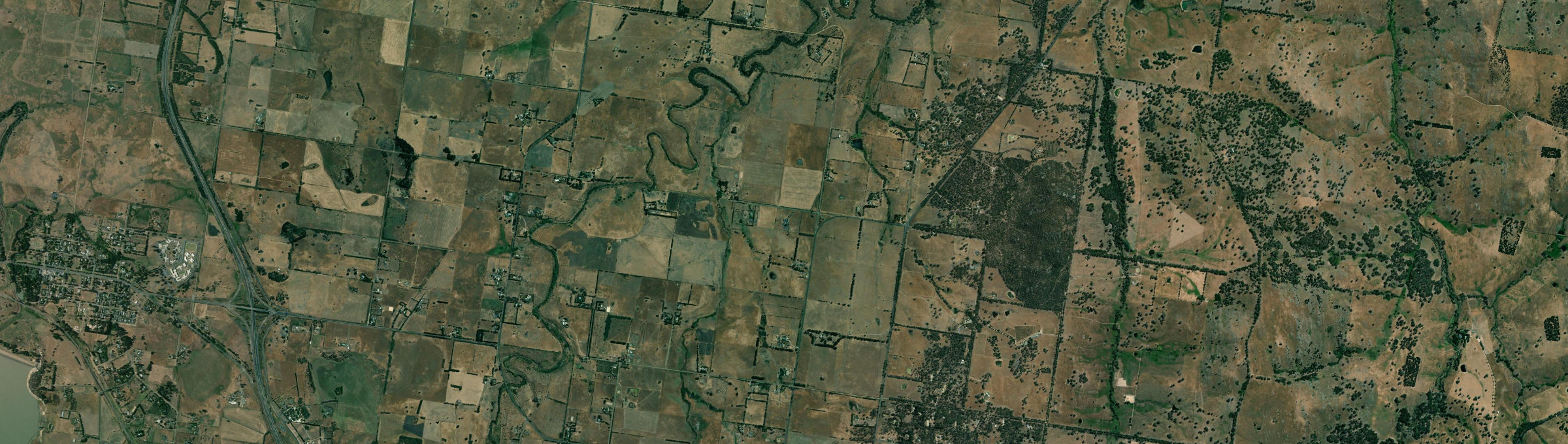 Aerial view of Edgecombe, VIC