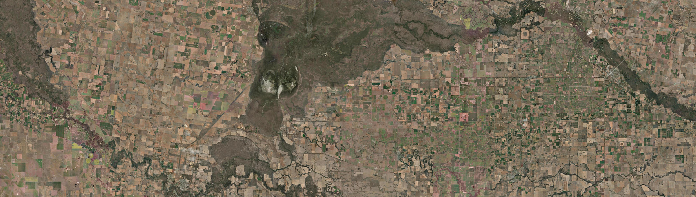 Aerial view of Picola, VIC