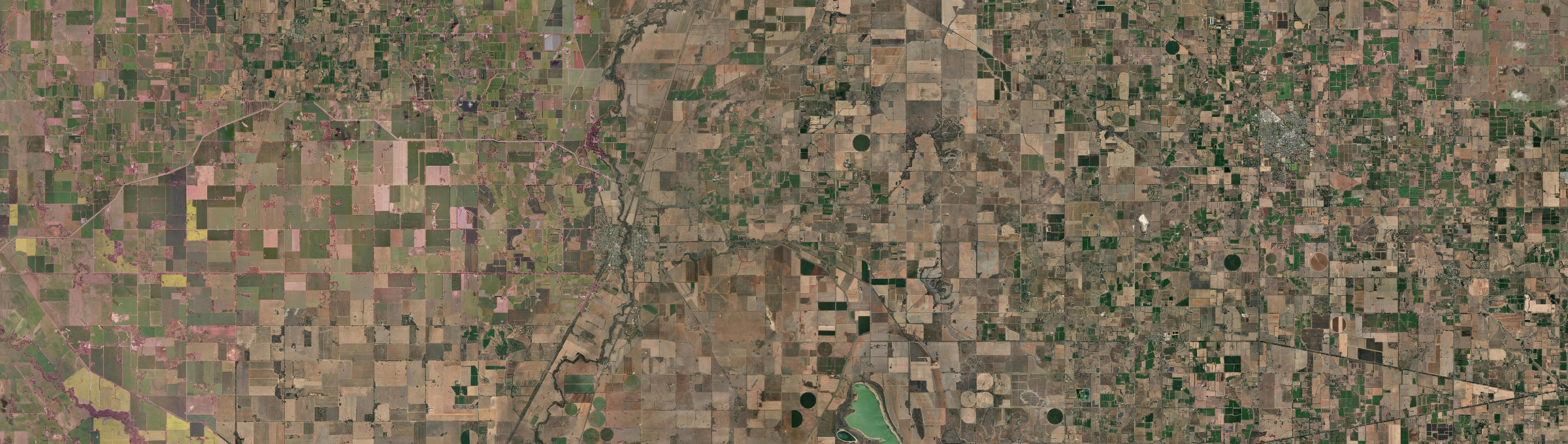 Aerial view of Nanneella, VIC