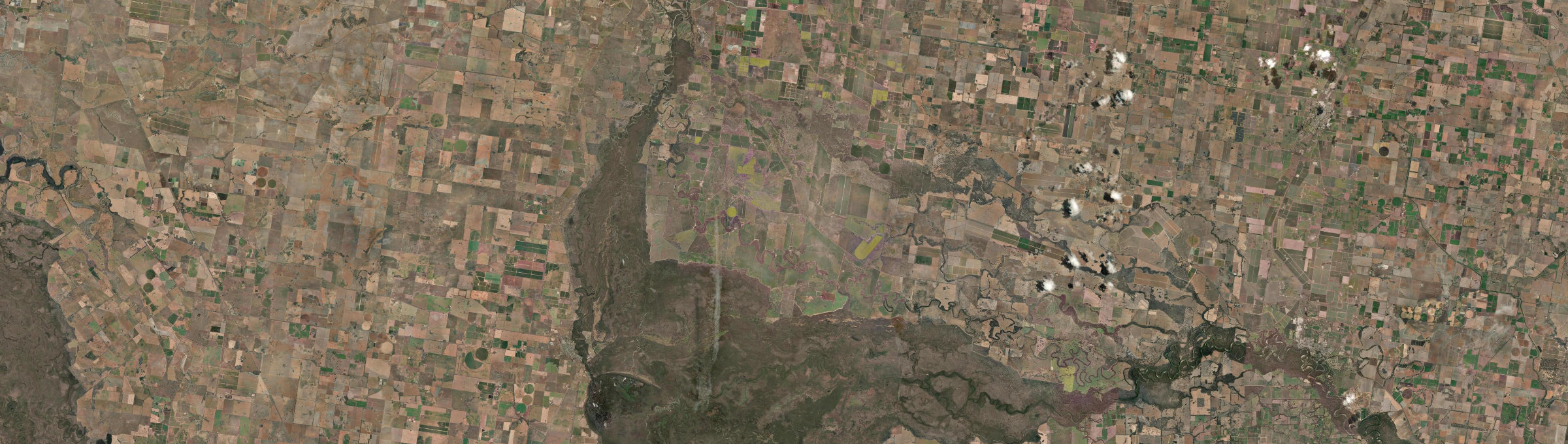 Aerial view of Bullatale, NSW