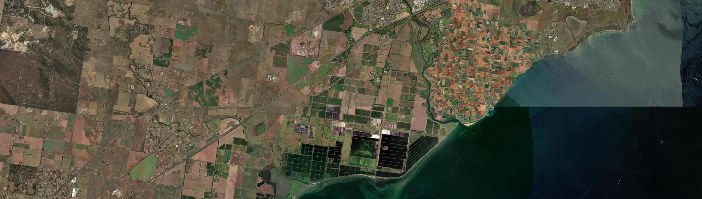 Aerial view of Cocoroc, VIC