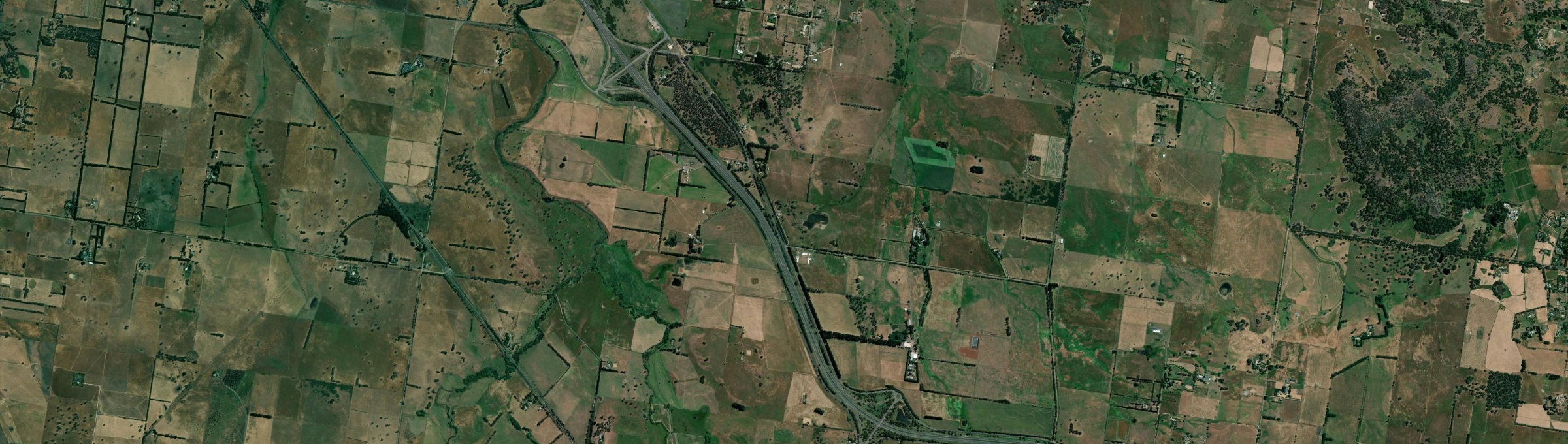 Aerial view of Cadello, VIC