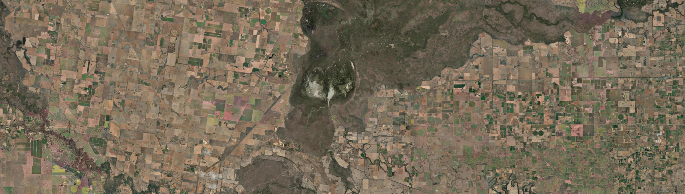 Aerial view of Barmah, VIC