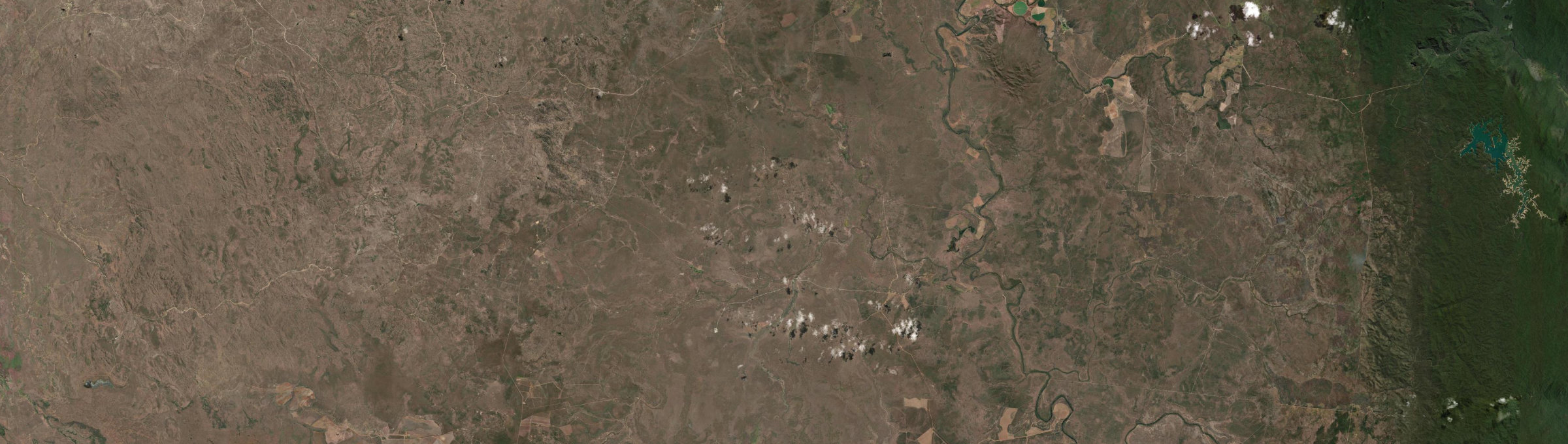 Aerial view of Gunnawarra, QLD