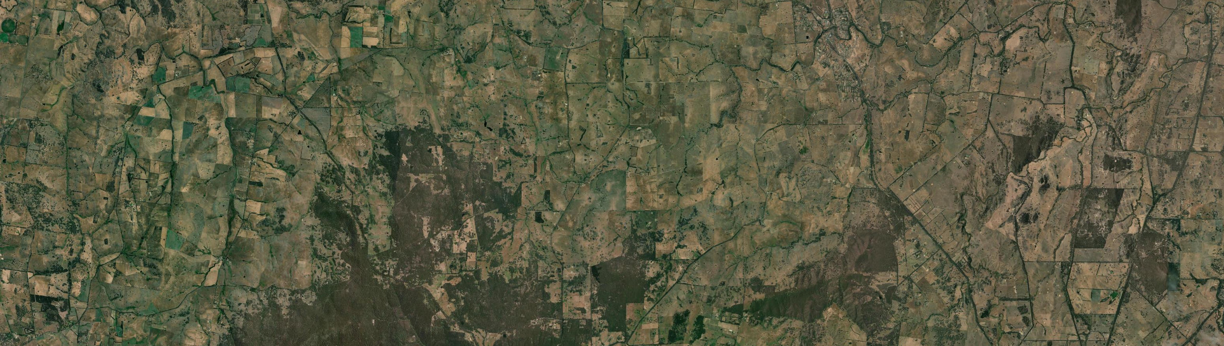 Aerial view of Nulla Vale, VIC