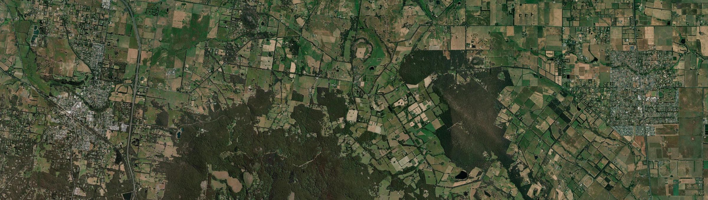 Aerial view of Hesket, VIC