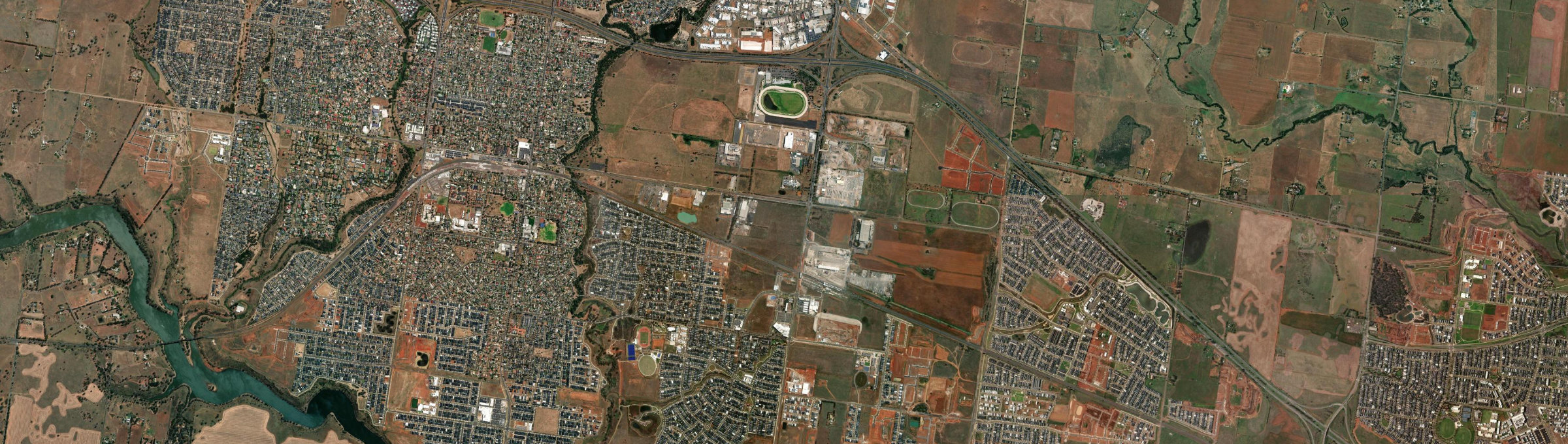 Aerial view of Cobblebank, VIC