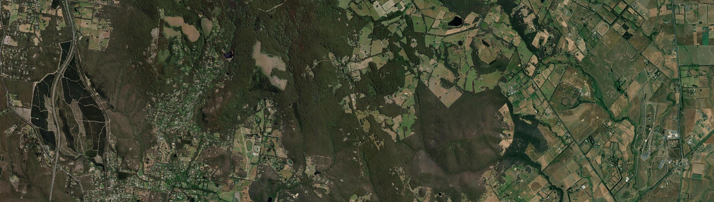 Aerial view of Cherokee, VIC