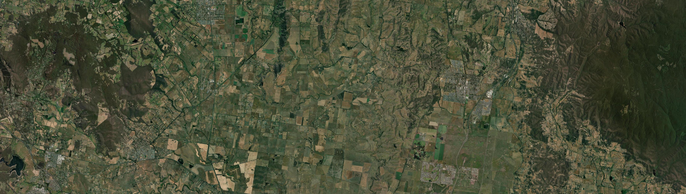 Aerial view of Darraweit Guim, VIC