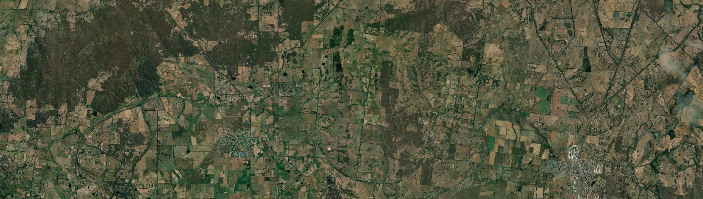 Aerial view of Goldie, VIC