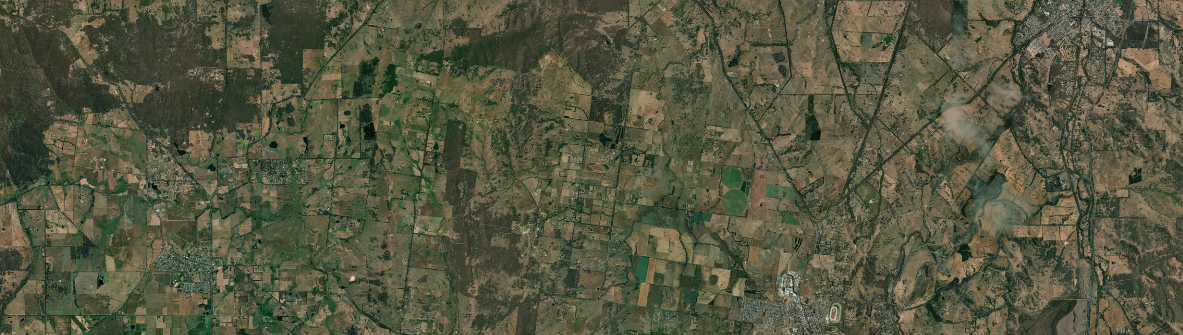 Aerial view of Willowmavin, VIC