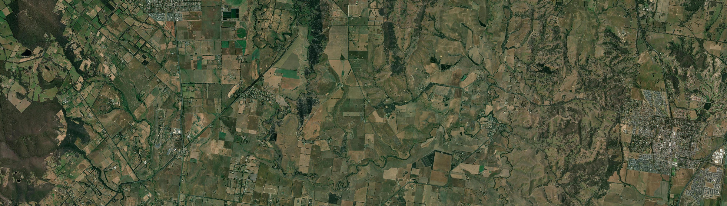 Aerial view of Chintin, VIC