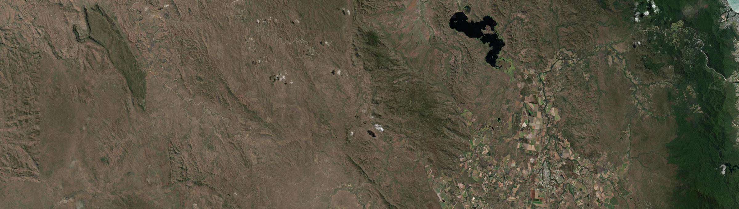 Aerial view of Glen Russell, QLD