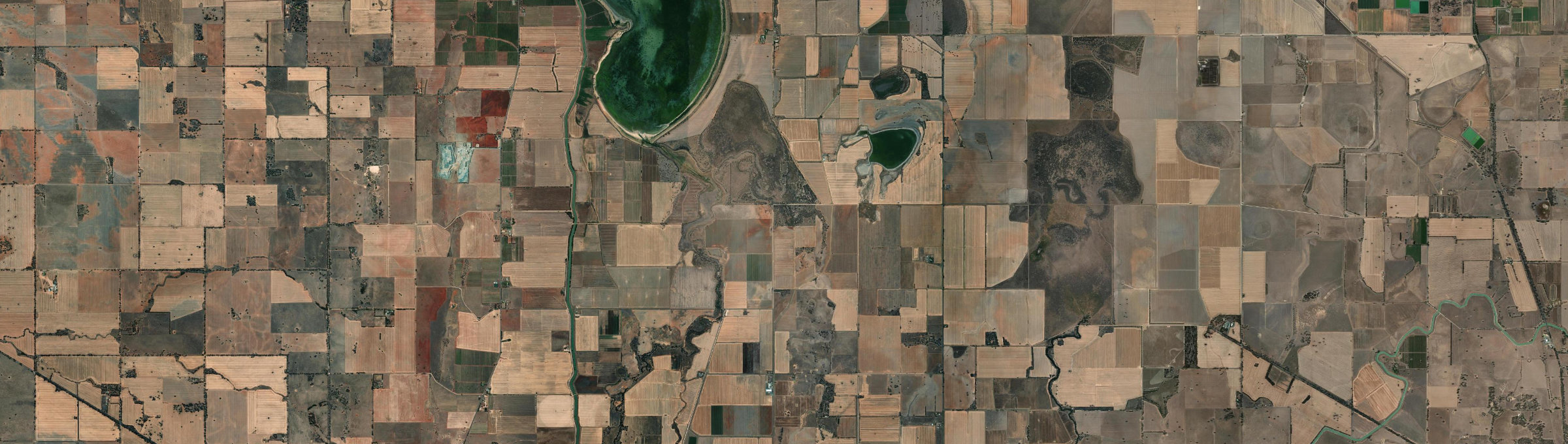 Aerial view of Burramboot, VIC