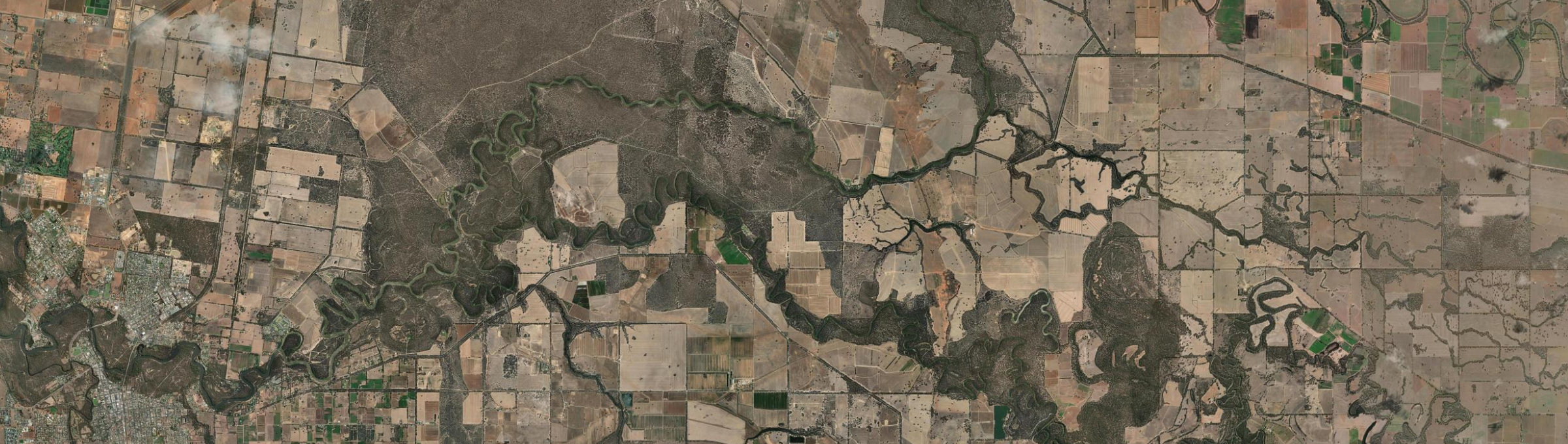 Aerial view of Lower Moira, VIC