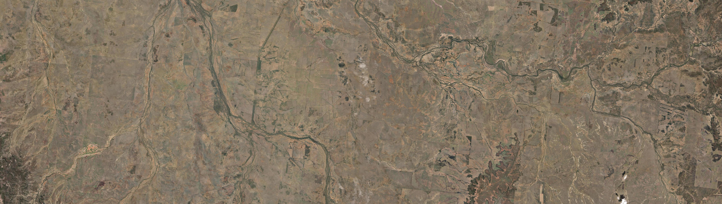 Aerial view of Blackall, QLD