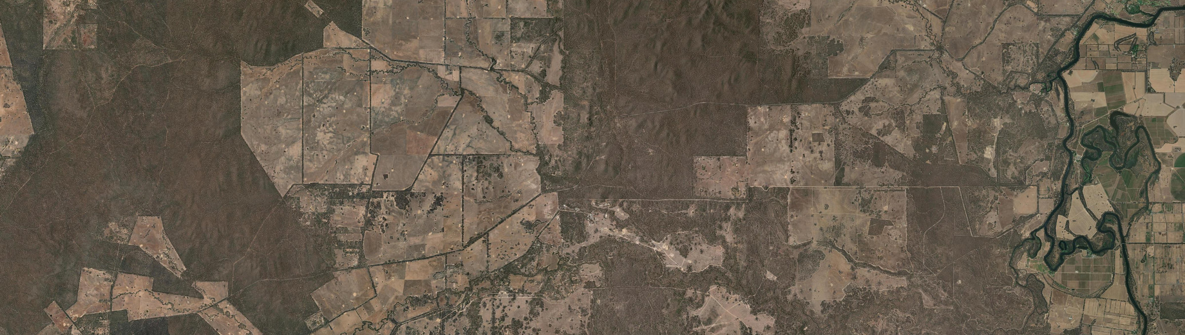 Aerial view of Graytown, VIC