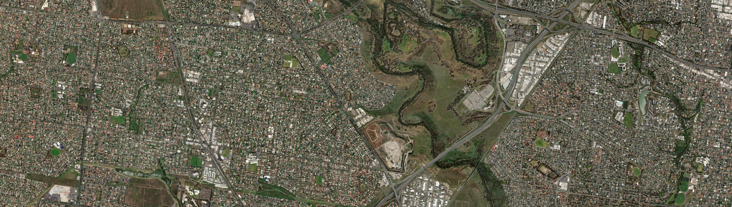 Aerial view of Kealba, VIC