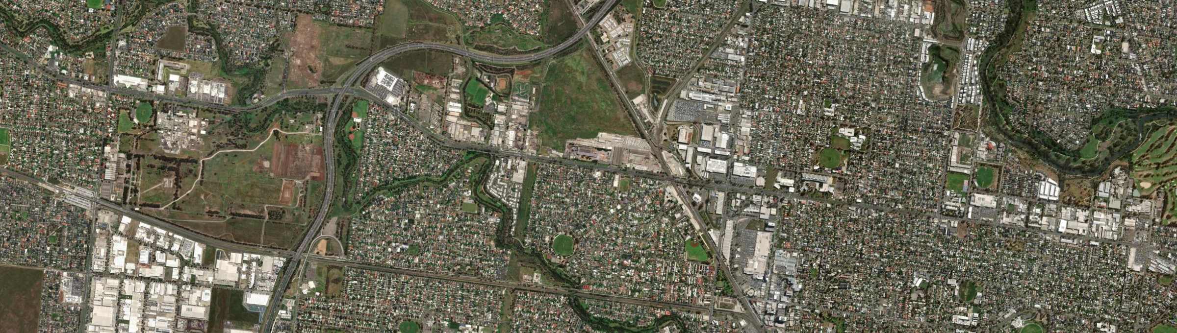 Aerial view of Albion (Vic.), VIC