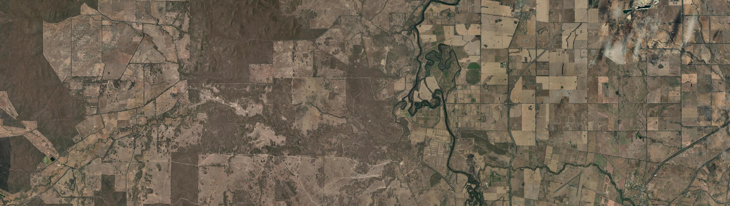 Aerial view of Mitchellstown, VIC