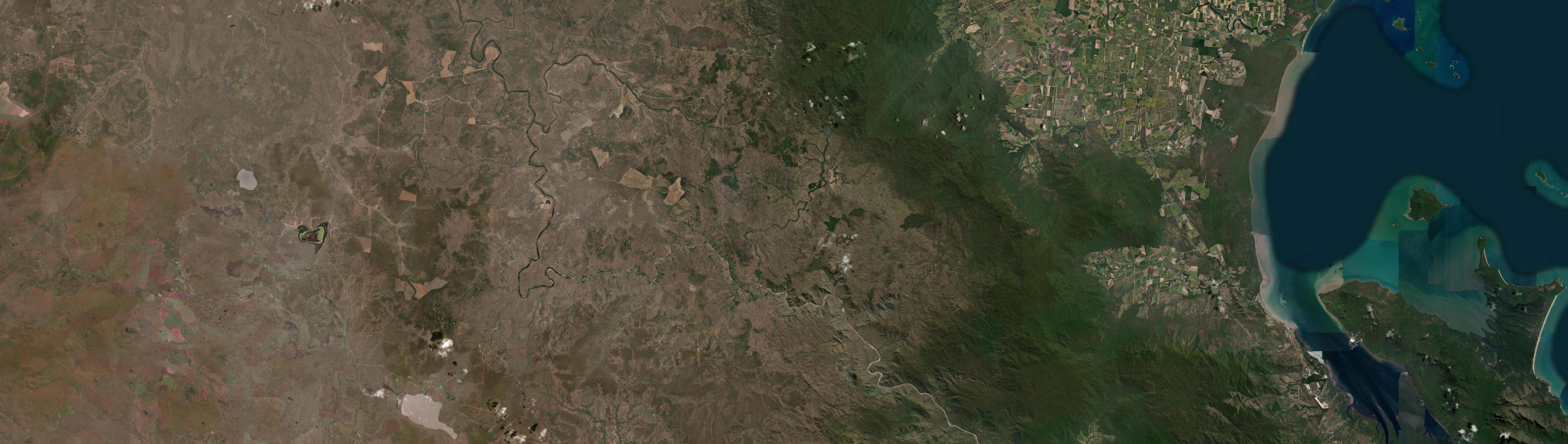 Aerial view of Kirrama, QLD