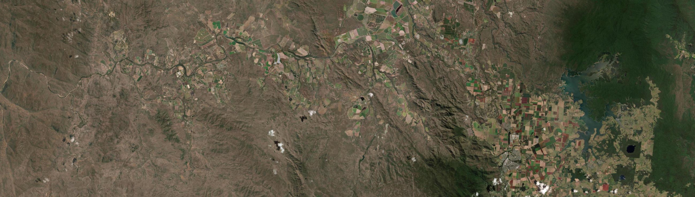Aerial view of Mutchilba, QLD