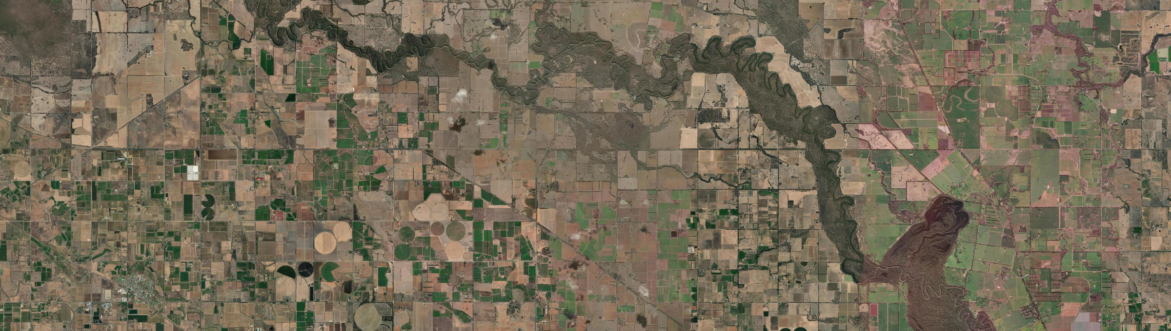 Aerial view of St Germains, VIC