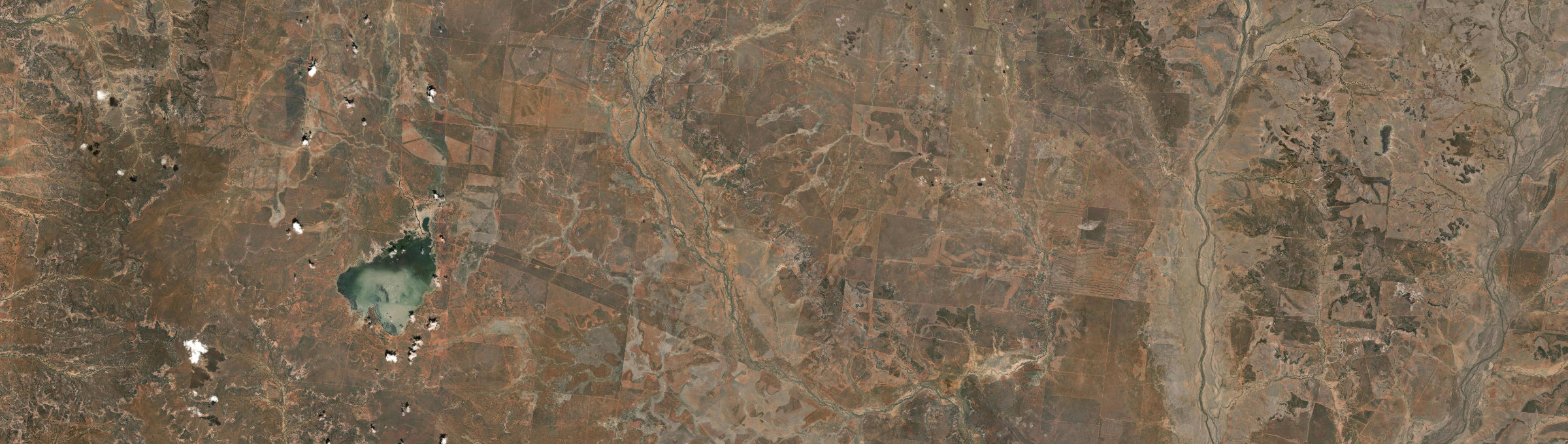 Aerial view of Langlo, QLD