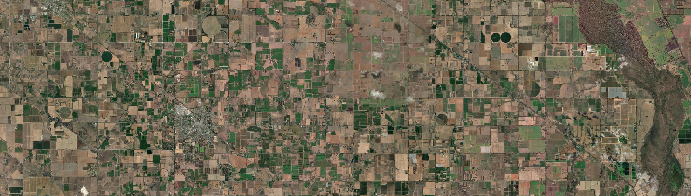 Aerial view of Lancaster, VIC
