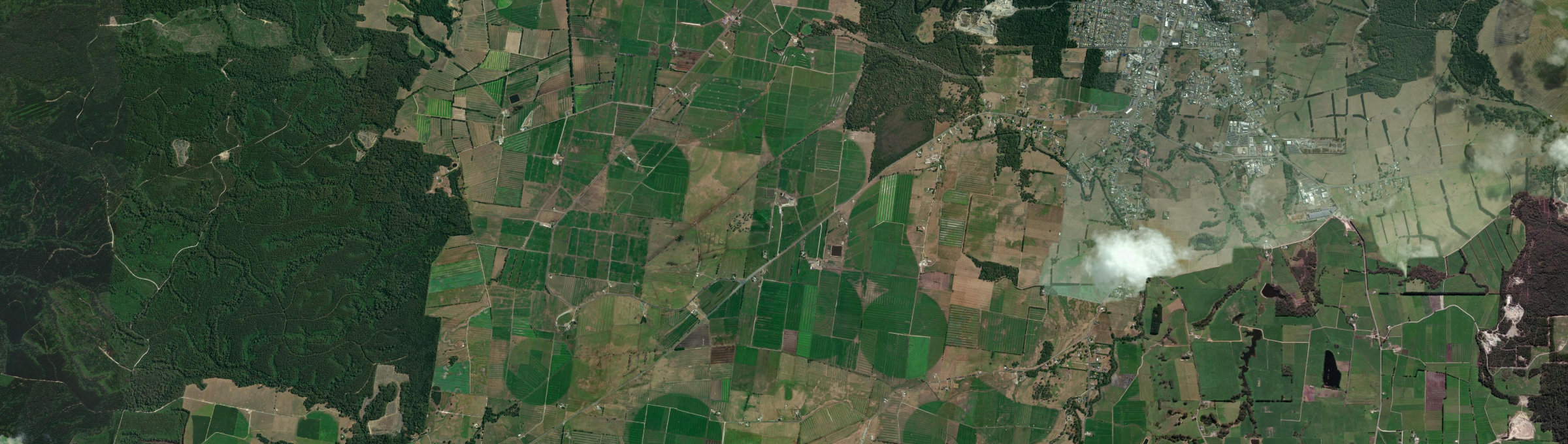 Aerial view of Broadmeadows (Tas.), TAS