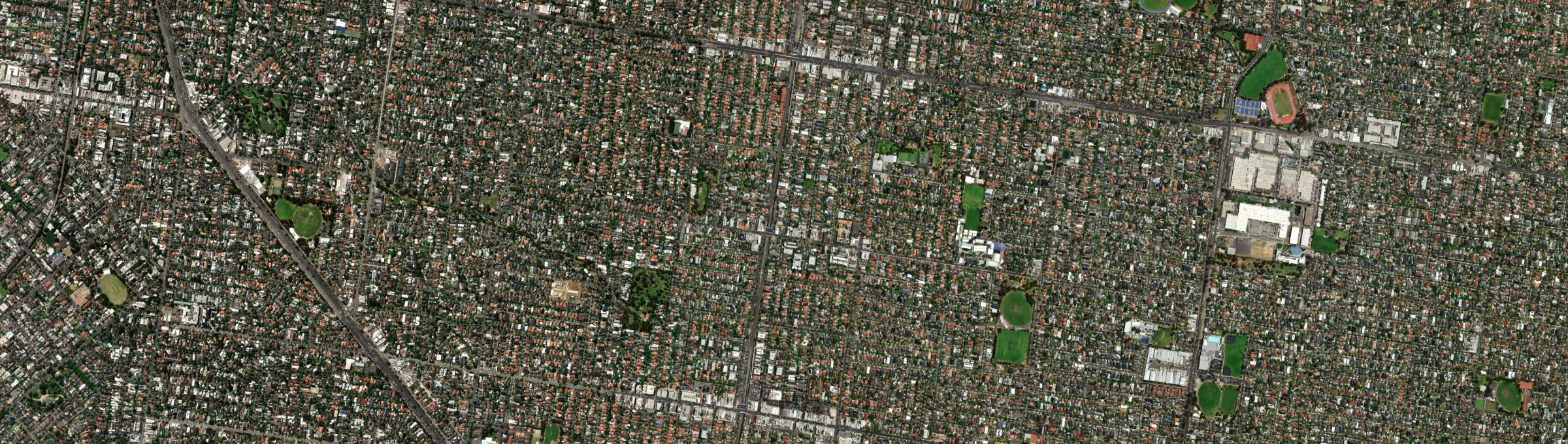 Aerial view of McKinnon, VIC